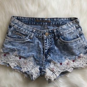 Jean shorts